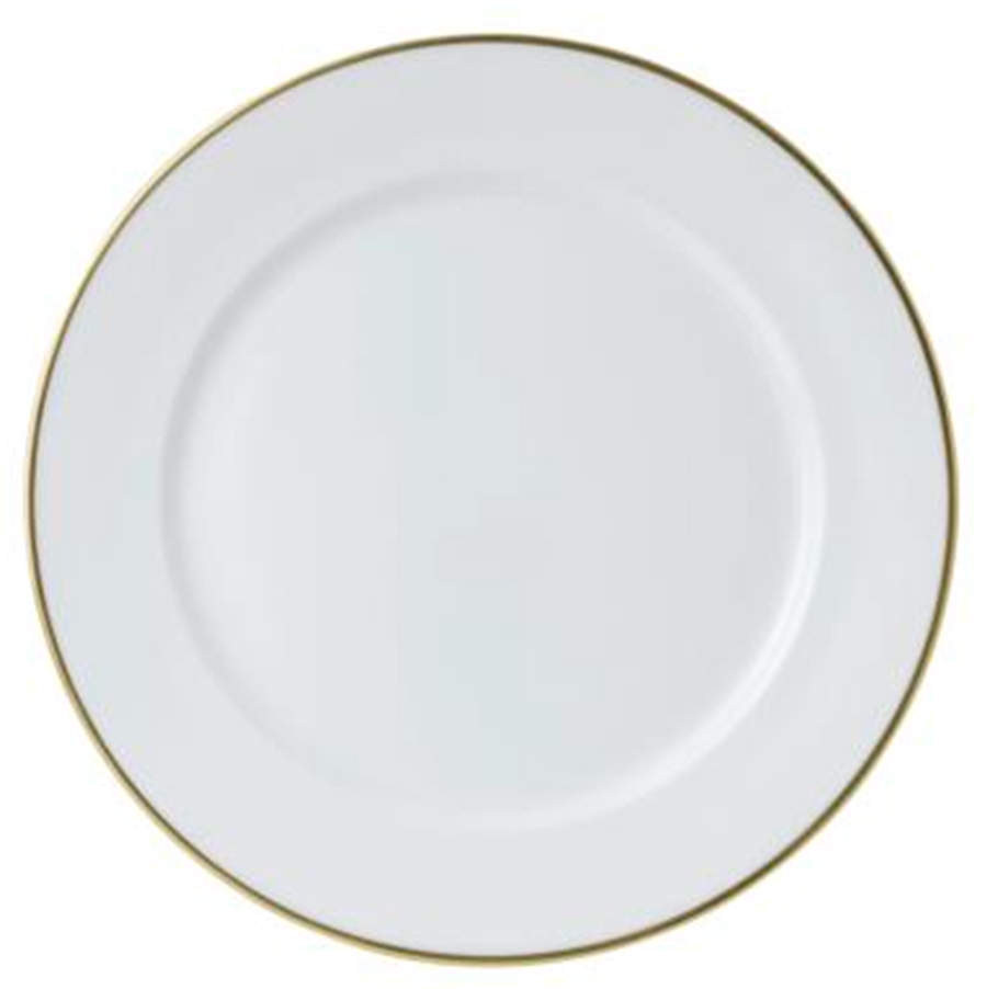 Accentuate Gold Service Plate (Charger) by Royal Crown Derby-1