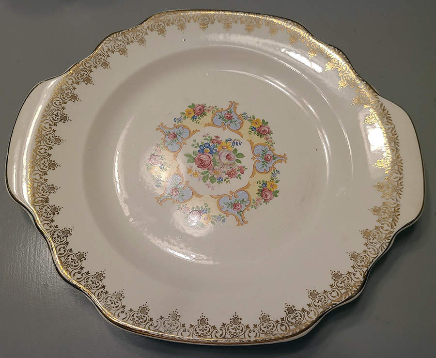 Rosemont Handled Cake Plate by Royal (USA)-1