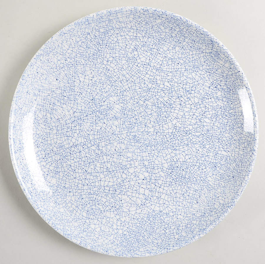 Krakel Blue Salad Plate by Royal Wessex-1
