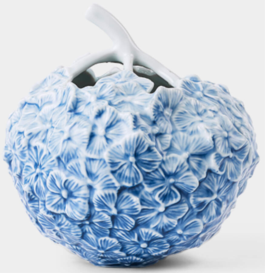 Hydrangea Vase 6" Vase by Royal Copenhagen-1
