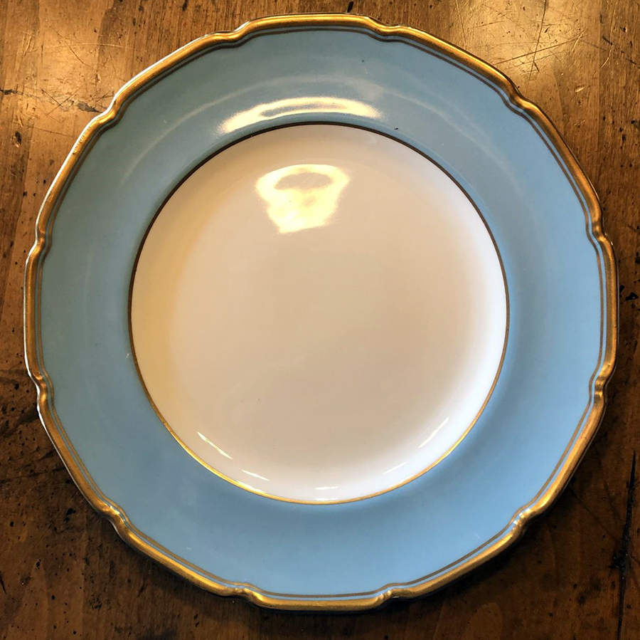 V2259 Blue Salad Plate by Royal Doulton-1