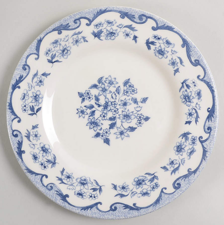 French Toile Salad Plate by Royal Stafford-1
