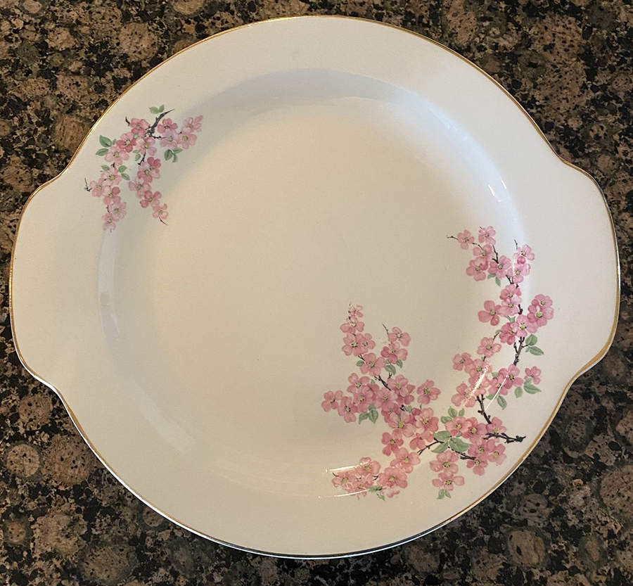 Woodland Handled Cake Plate by Royal (USA)-1