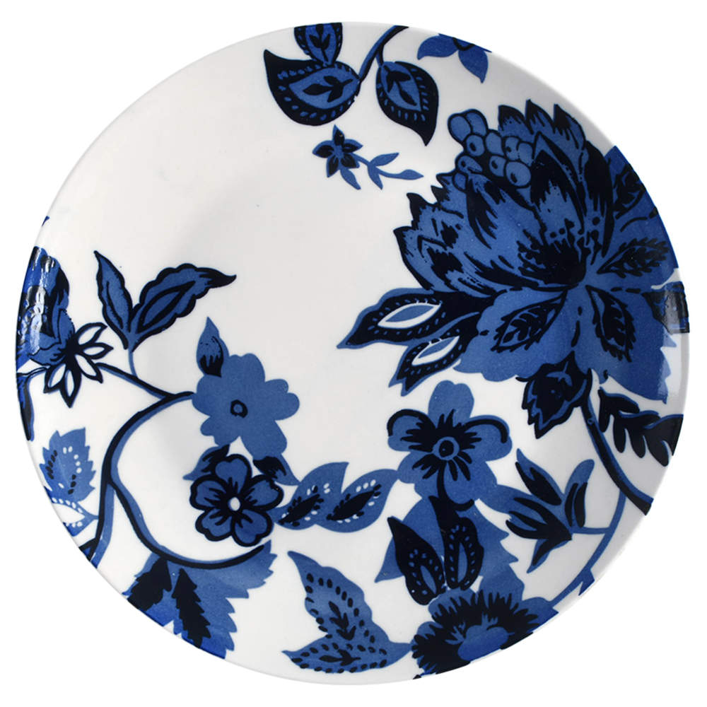 Blue Floral Dinner Plate by Royal Norfolk-1