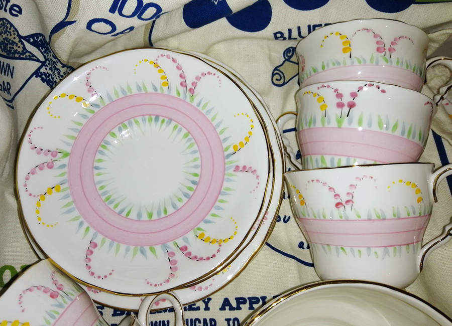7965 Footed Cup & Saucer Set by Royal Stafford-1