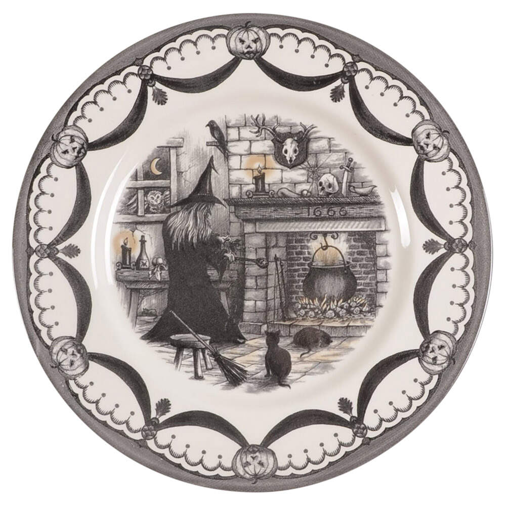 Haunted Home Dinner Plate by Royal Stafford-1