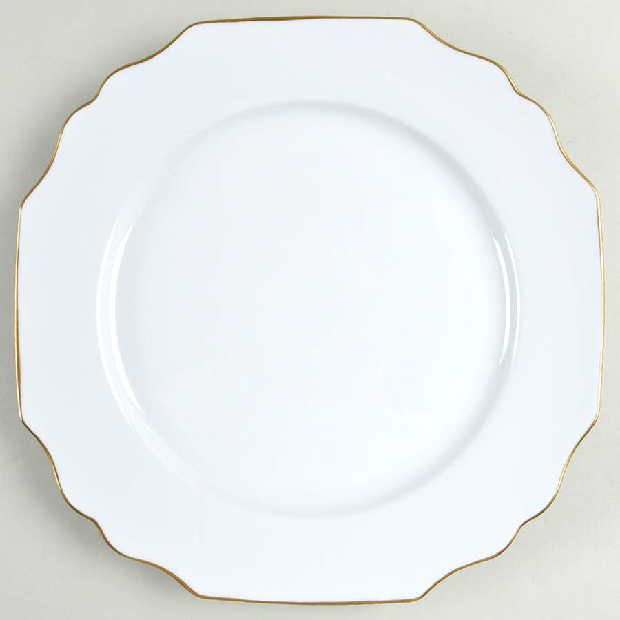 Golden Fire Service Plate (Charger) by Royale (France)-1