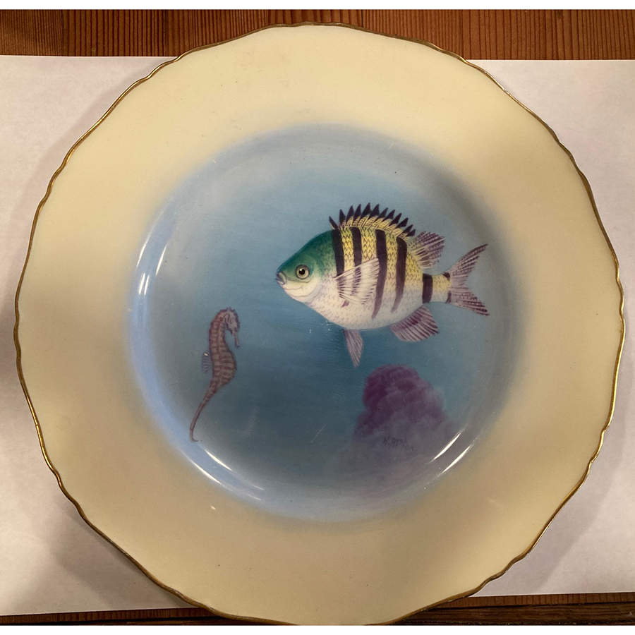 Z1345 Dinner Plate by Royal Worcester-1