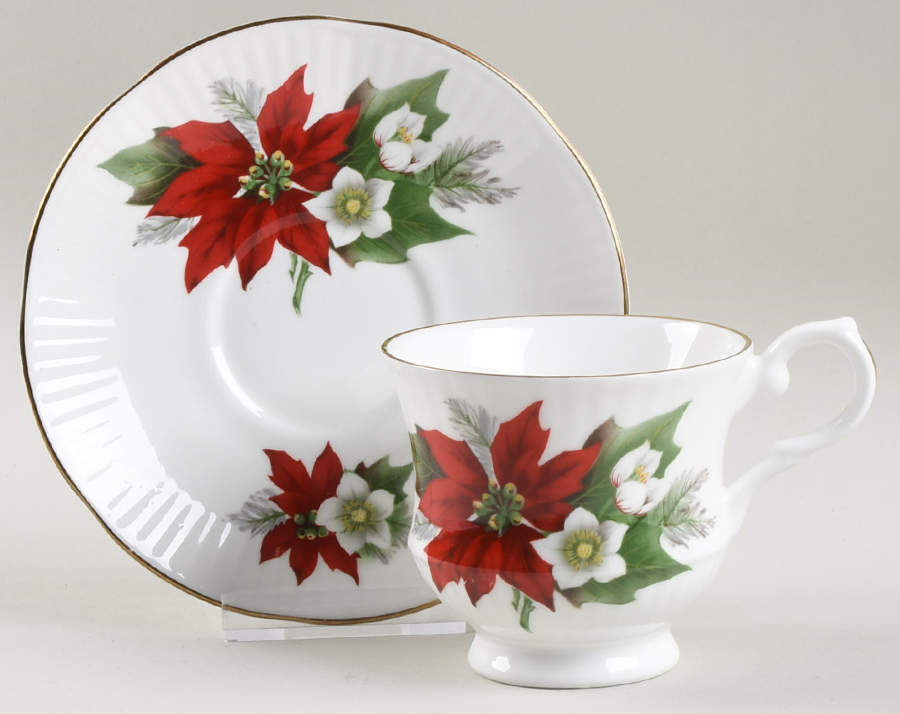 R2X6 Footed Cup & Saucer Set by Royal Victorian-Eng-1