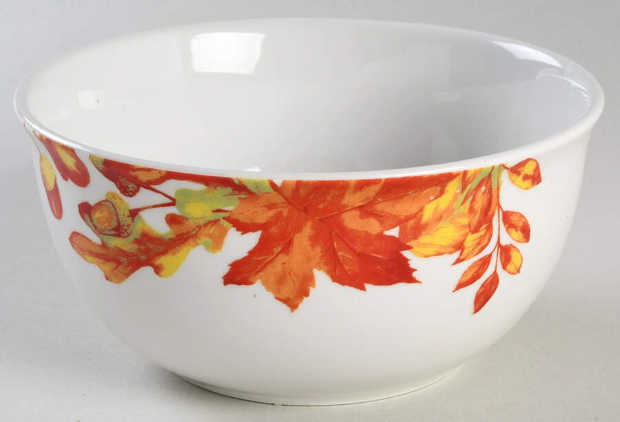 Fall Leaves Soup/Cereal Bowl by Royal Norfolk-1