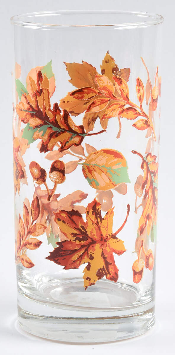 Fall Leaves Glassware Cooler by Royal Norfolk-1