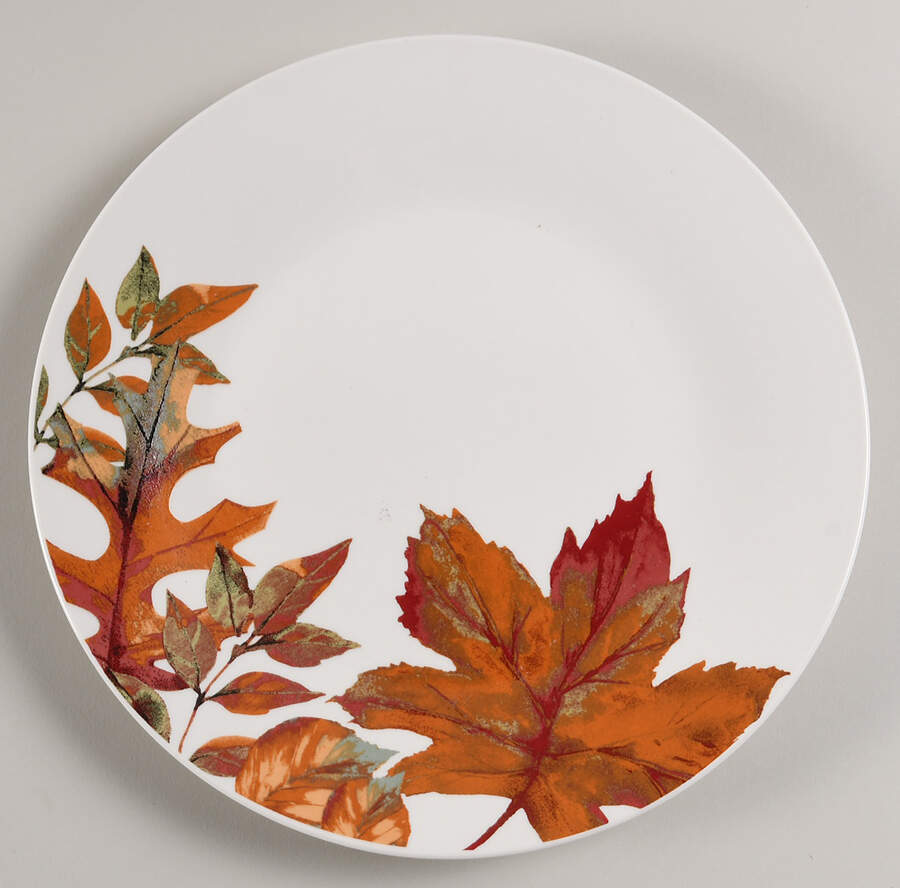 Fall Leaves Dinner Plate by Royal Norfolk-1