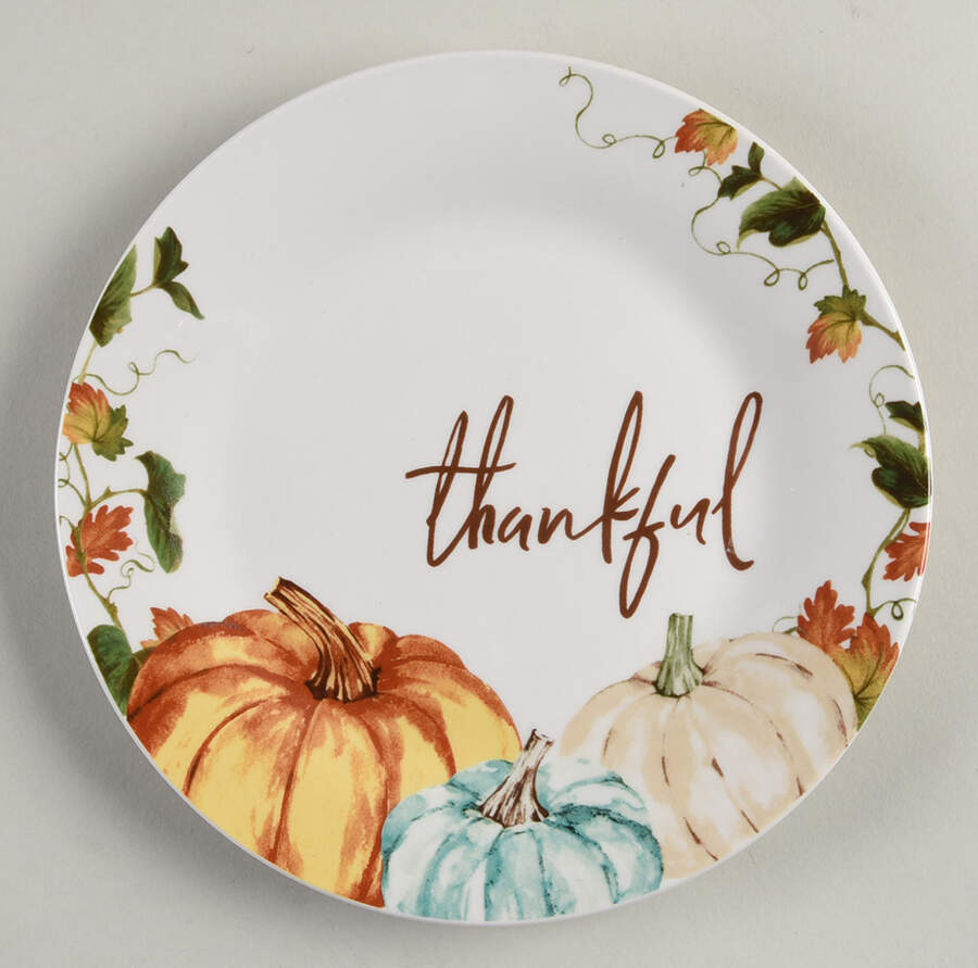 Pumpkins Salad Plate by Royal Norfolk-1