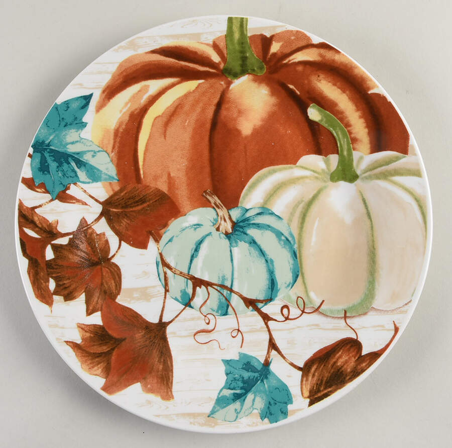 Pumpkins Dinner Plate by Royal Norfolk-1
