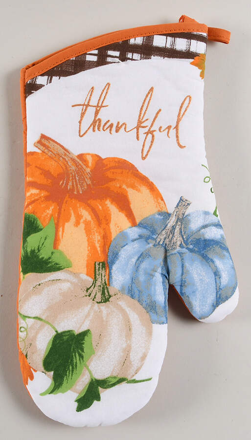 Pumpkins Cloth Oven Mitt by Royal Norfolk-1