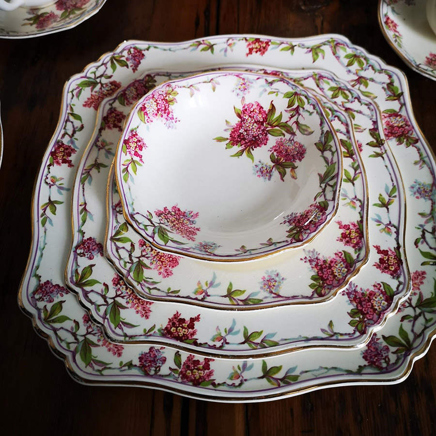 Lilac Fruit/Dessert (Sauce) Bowl by Royal Winton-1