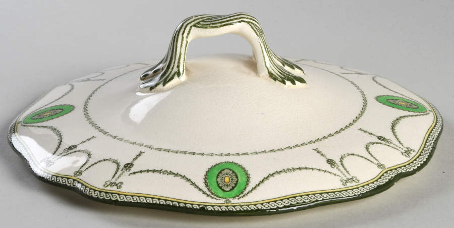 Countess Green Lid for Round Vegetable by Royal Doulton-1