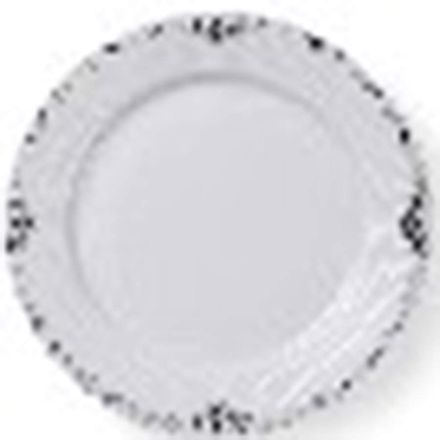 Black Lace Dinner Plate by Royal Copenhagen-1