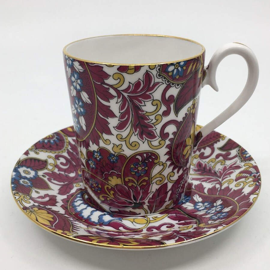 Arabesque Mug/Cup & Saucer Set by Royal Albert-1