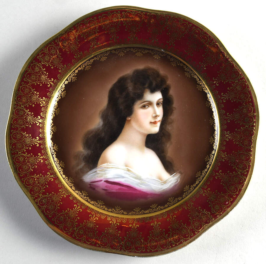 Amicitia Luncheon Plate by Royal Vienna (Austria-Poland)-1