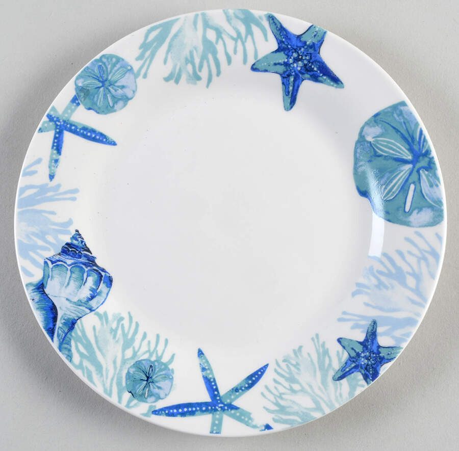 Shore Living Salad/Dessert Plate by Royal Norfolk-1