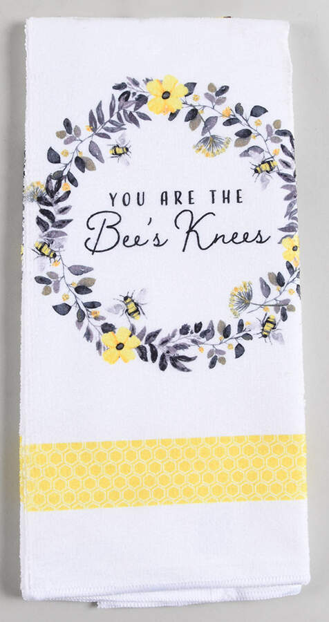 Spring Bee Cloth Kitchen Towel by Royal Norfolk-1