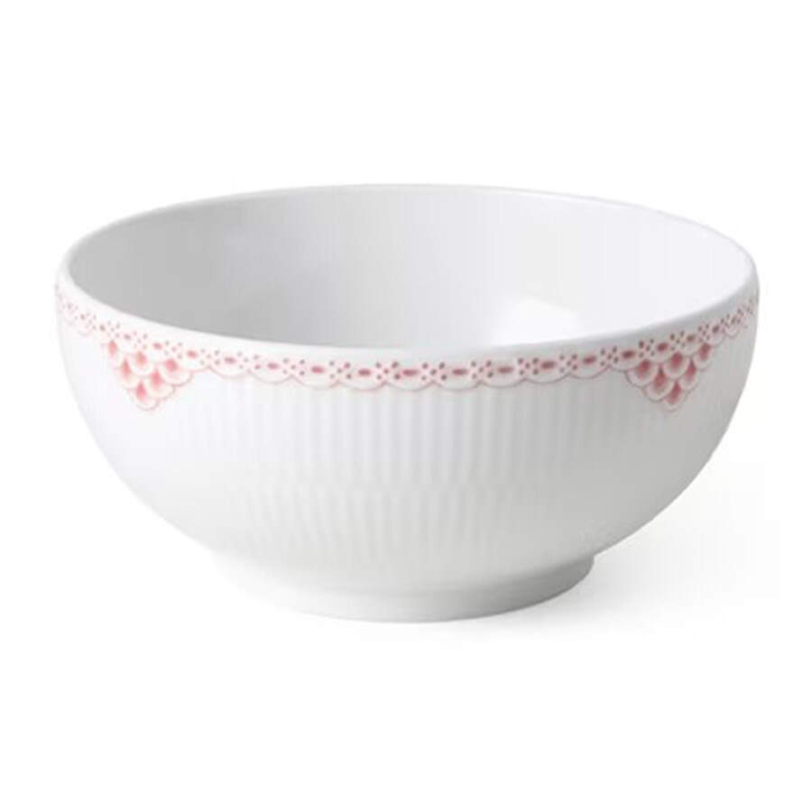 Coral  Lace Coupe Cereal Bowl by Royal Copenhagen-1