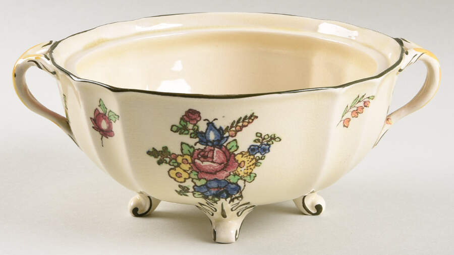 Daventry Round Gravy Boat No Lid or Underplate by Royal Doulton-1