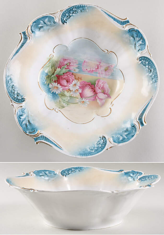 RPU71 10" Round Vegetable Bowl by RS Prussia-1
