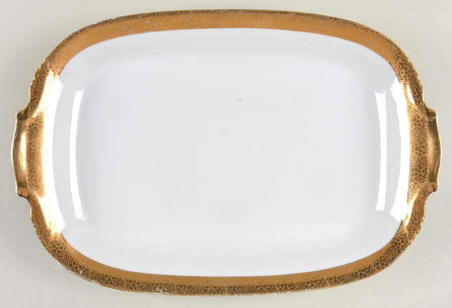 RR6 15" Oval Serving Platter by Royal R (Bavaria)-1