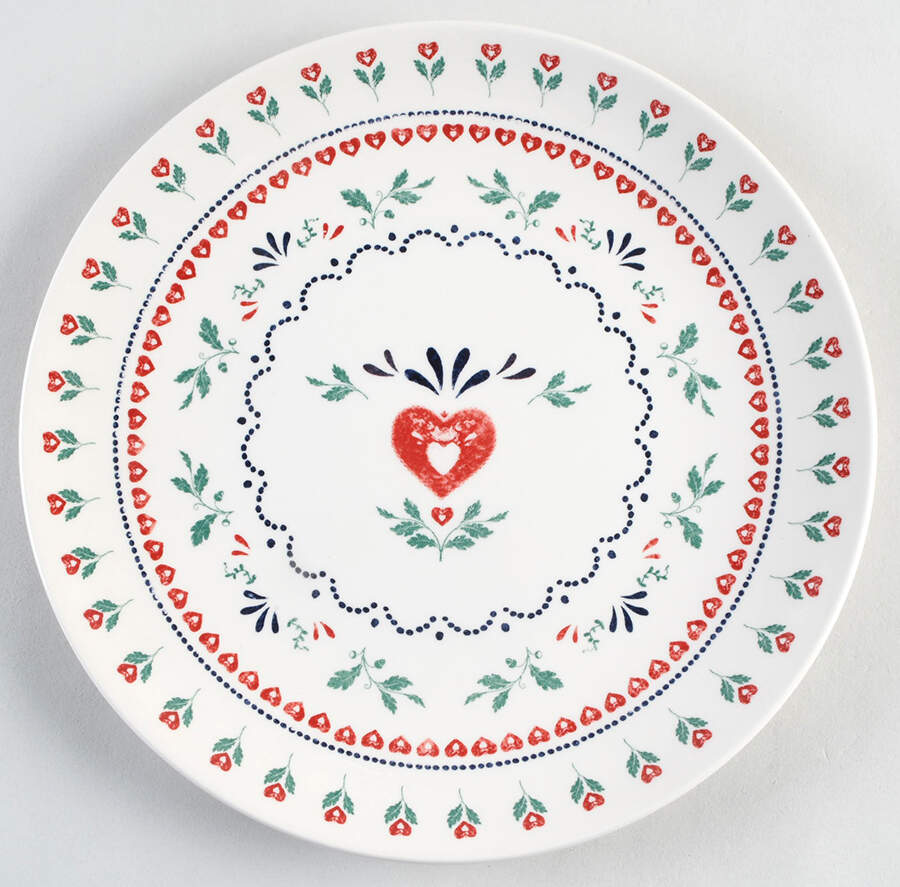 Valentine Dinner Plate by Royal Stafford-1
