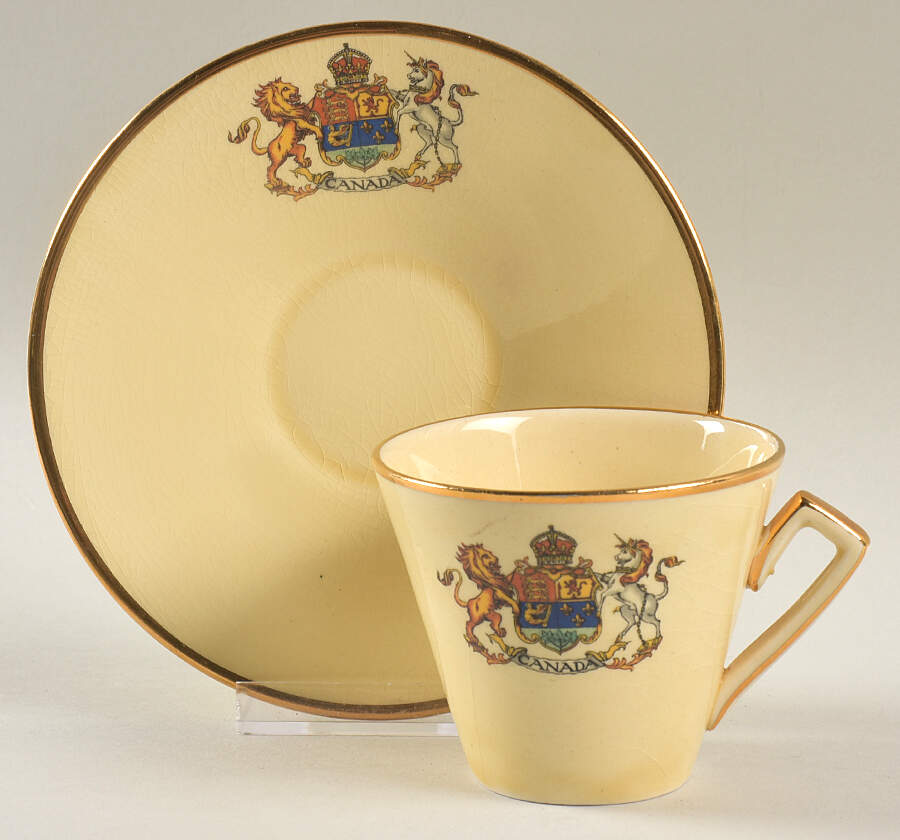 A274 Flat Cup & Saucer Set by Royal Winton-1