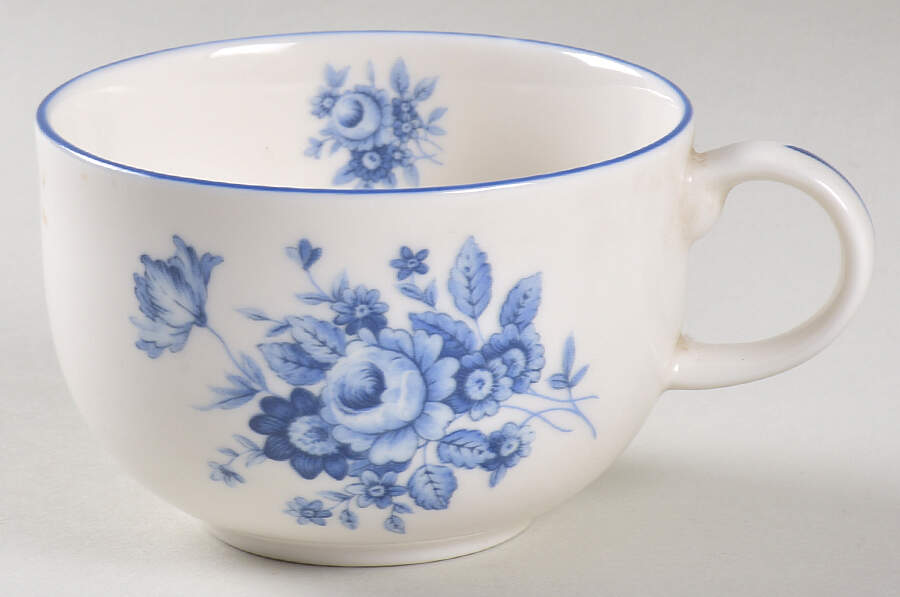 Saxony Flat Cup by Royal Doulton-1