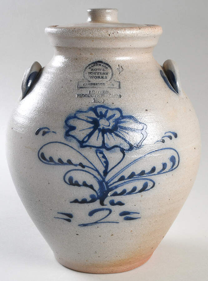Limited Production Series 10" Storage Jar & Lid by Rowe Pottery-1