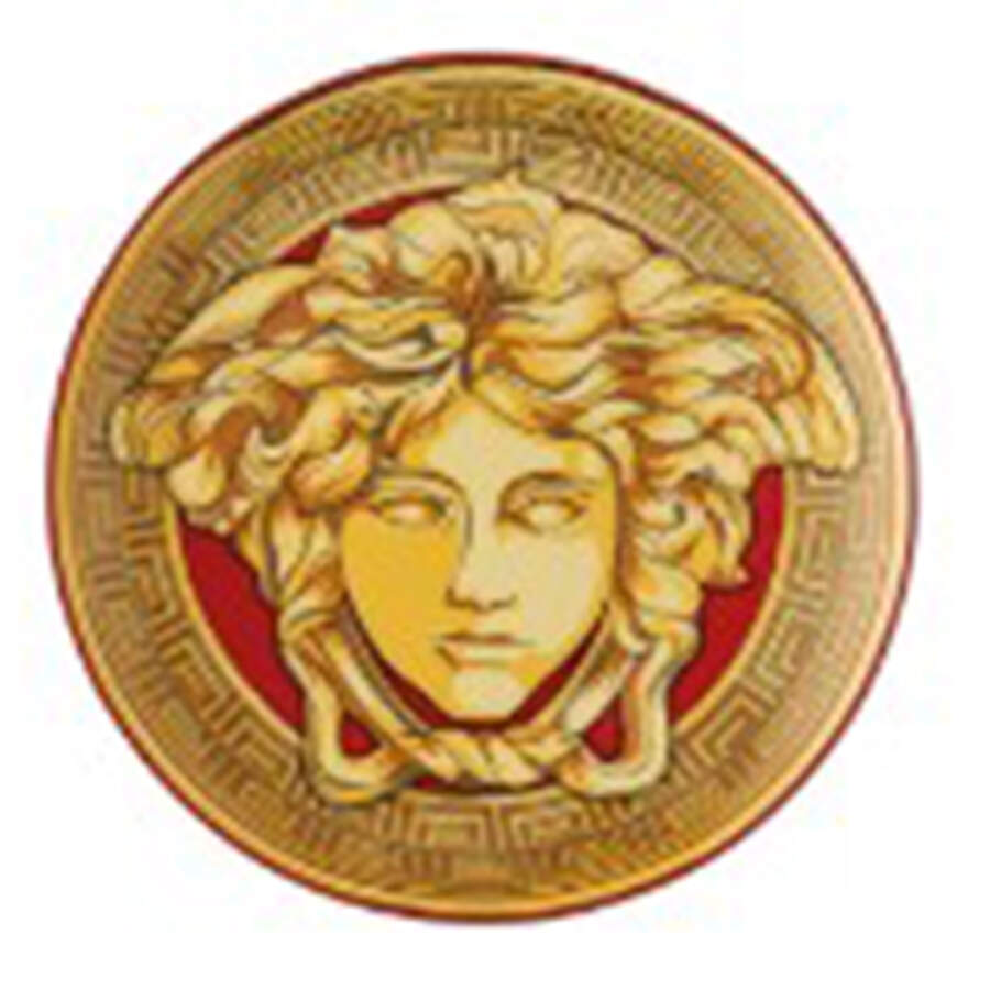 Medusa Amplified Golden Coin Bread & Butter Plate by Rosenthal - Continental-1