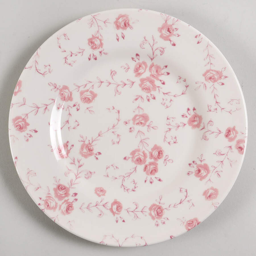 Rose Pink Salad Plate by Royal Stafford-1