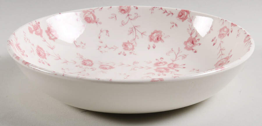 Rose Pink Individual Pasta Bowl by Royal Stafford-1