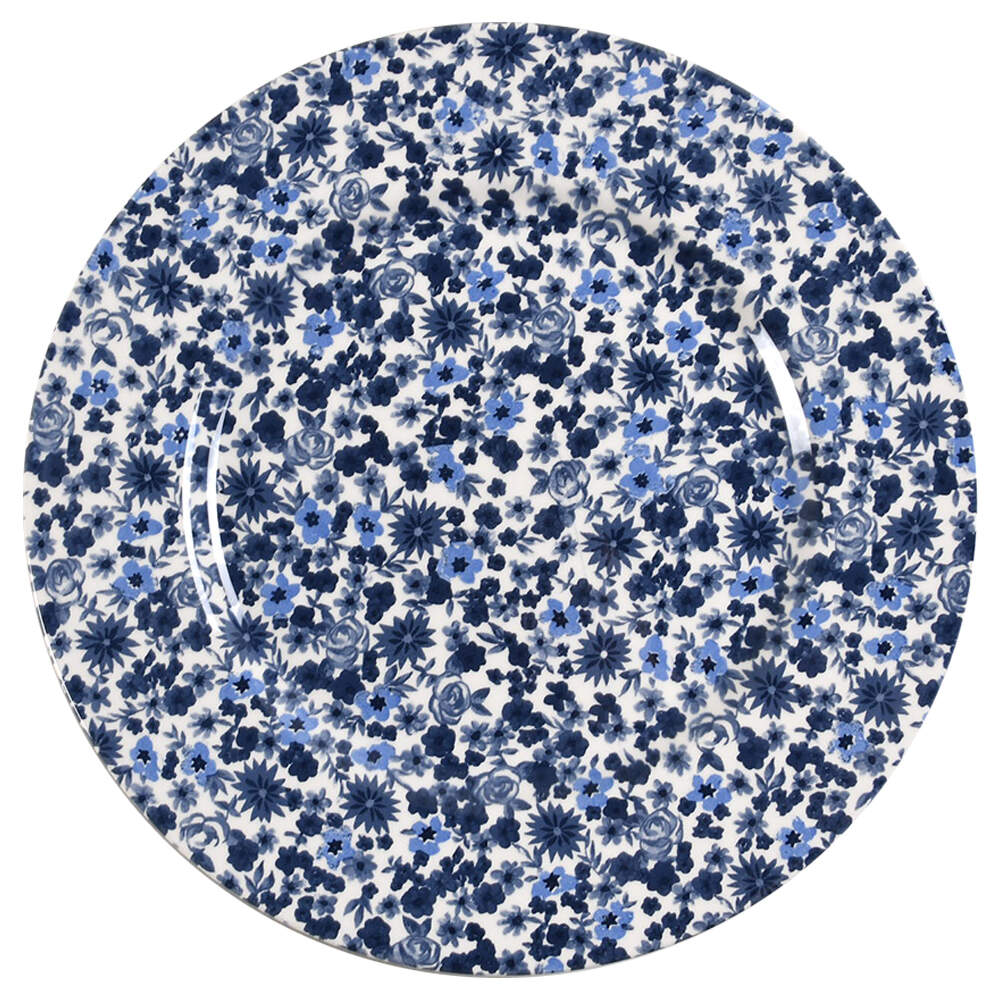 Dominique Blue Dinner Plate by Royal Stafford-1