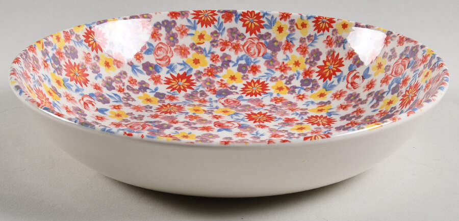 Dominique Coral Individual Pasta Bowl by Royal Stafford-1