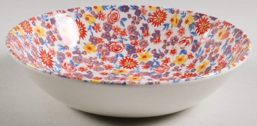 Dominique Coral Coupe Cereal Bowl by Royal Stafford-1