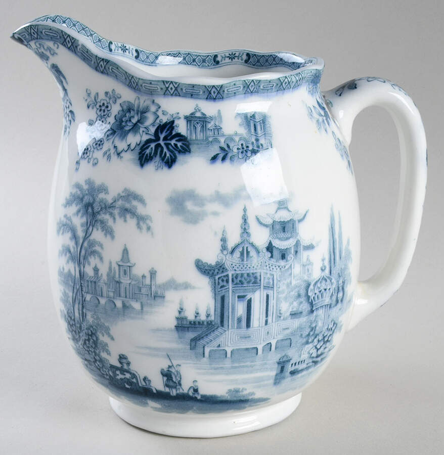 Madras (Light Blue) 72 Oz Pitcher by Royal Doulton-1