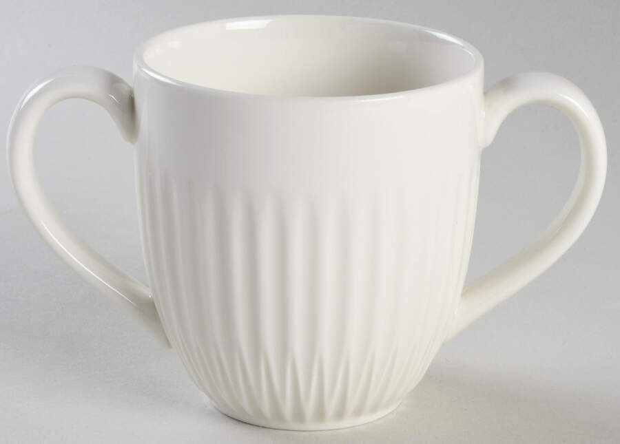 Symphony Cream 2 Handled Mug by Royal Doulton-1