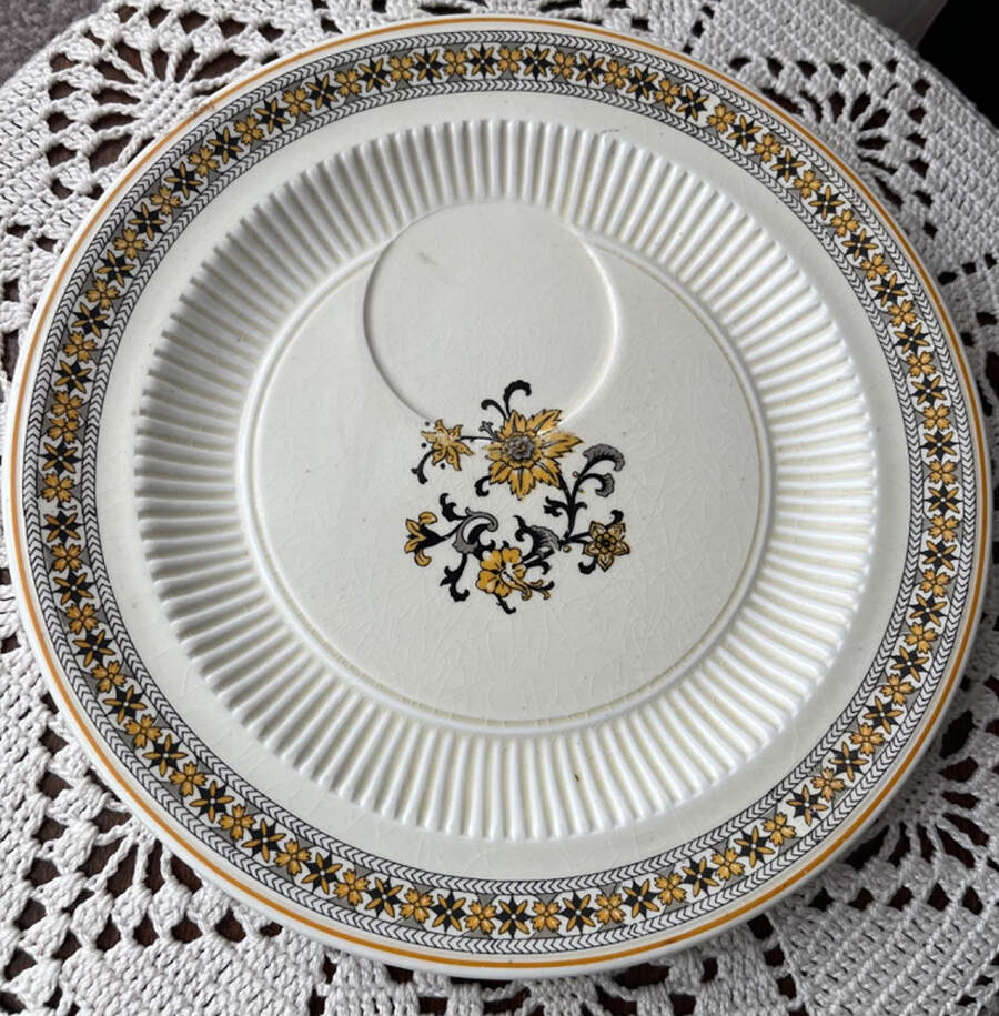 Wilton Snack Plate by Ridgway (Ridgways)-1