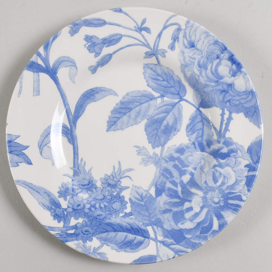 Floral Weave Powder Blue Salad Plate by Royal Stafford-1
