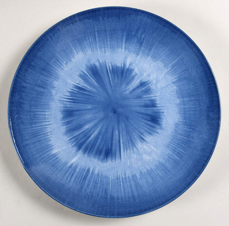 Blue Burst Dinner Plate by Royal Norfolk-1