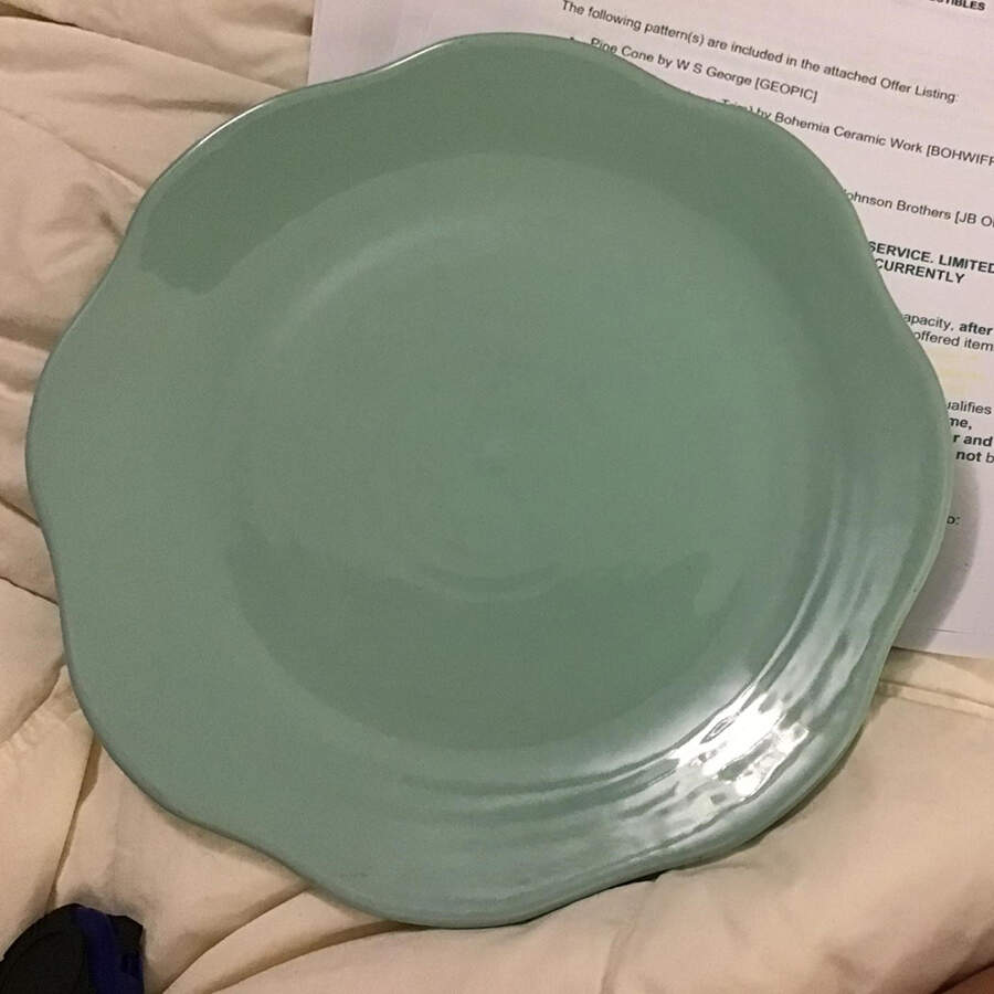 RDH9 Salad Plate by Reading China-1
