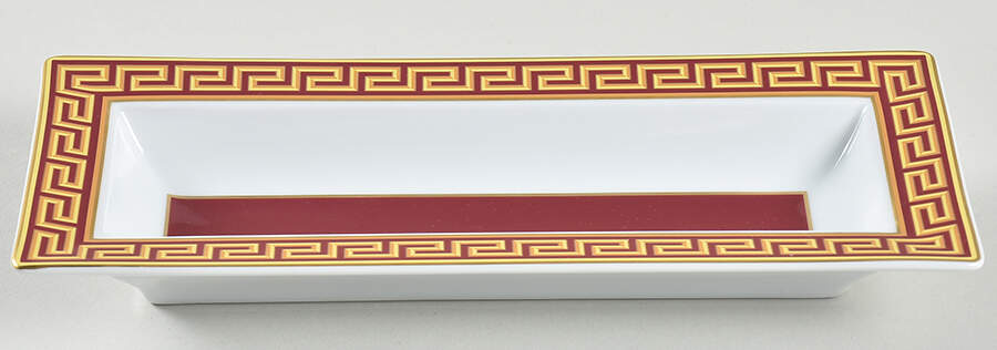 Meandre Marron 10" Rectangular Tray by Rosenthal - Continental-1