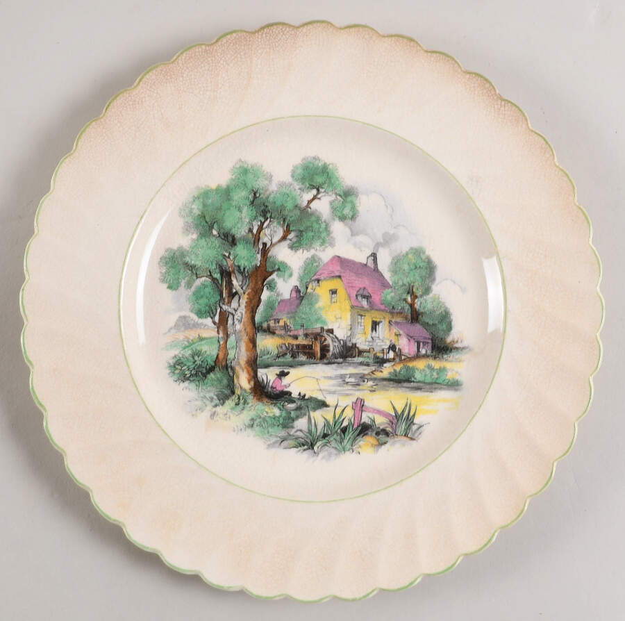 ROS111 Dinner Plate by Royal Staffordshire-1