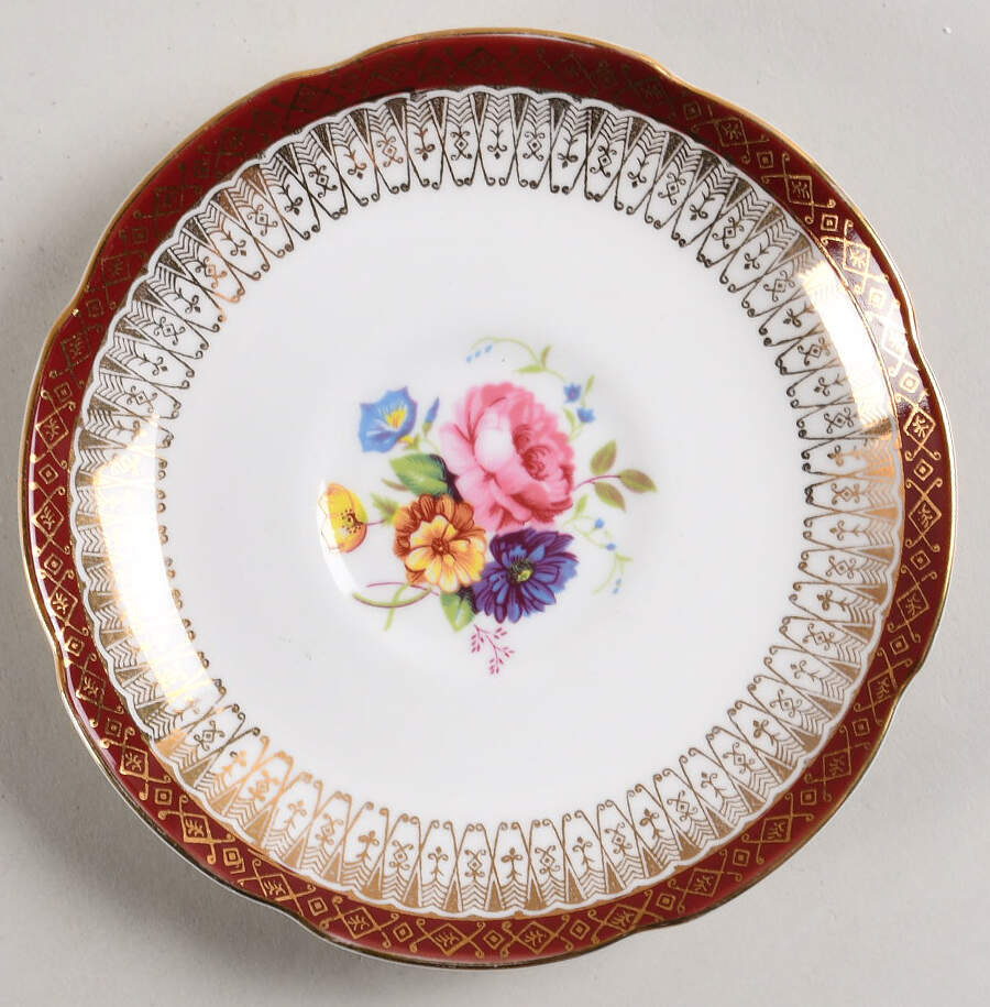 1838 Saucer for Footed Cup by Royal Grafton-1