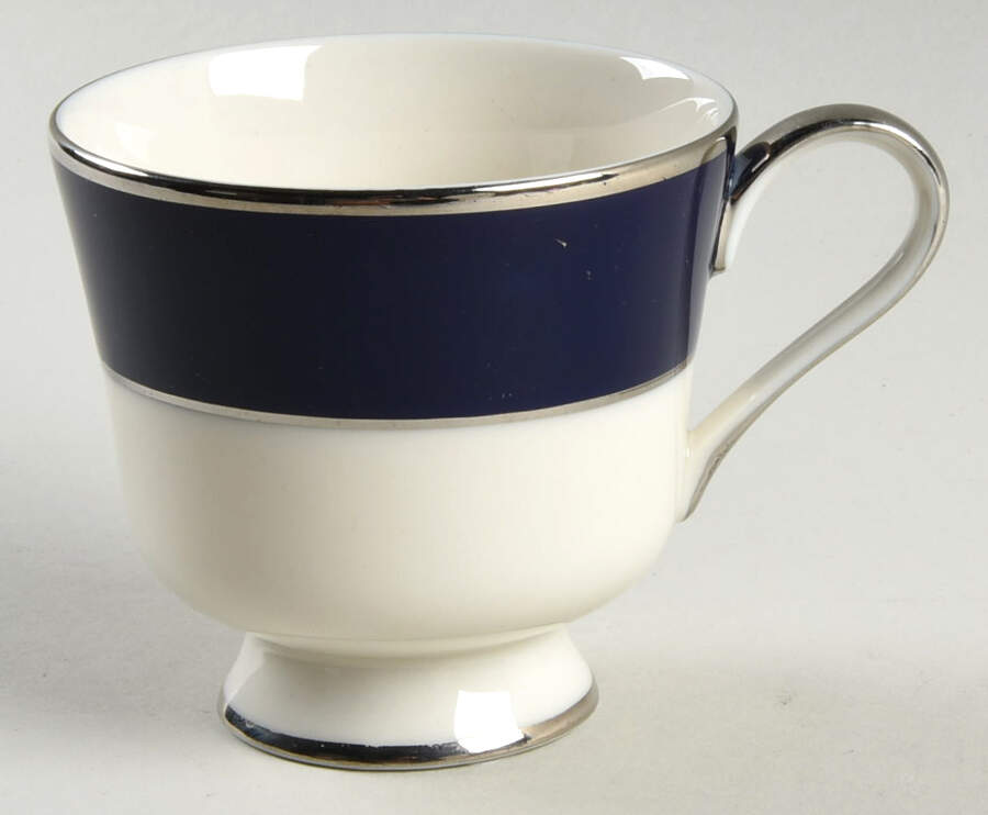 Cobalt Platinum Footed Cup by Royal Castle-1